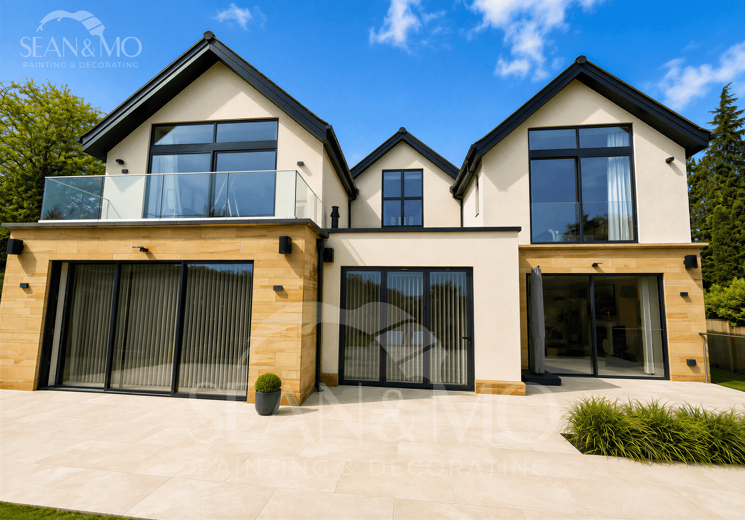 Full exterior painting project in Macclesfield